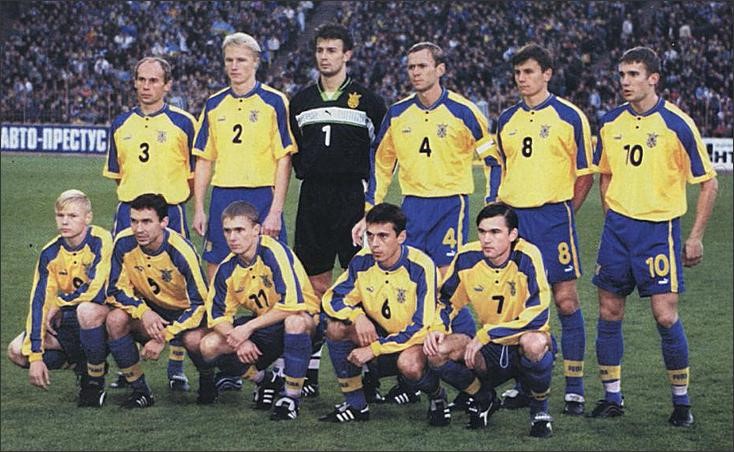 Сборная Украины 1998