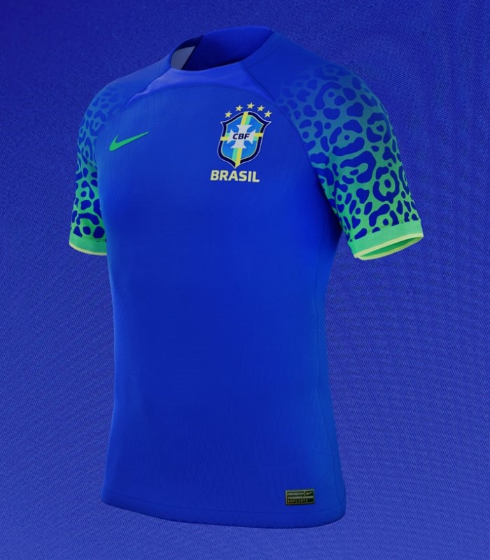 выездная форма сборной Бразилии 2022