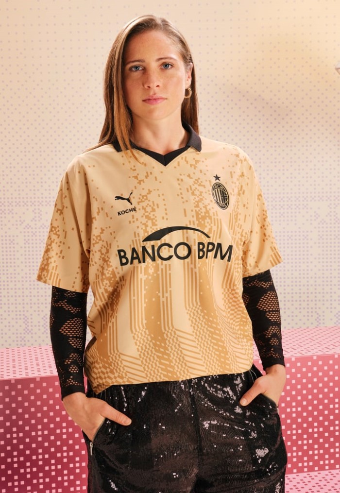 женская четвертая футболка Милана 2023